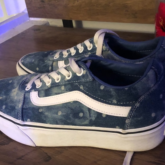 Size 8.5 platform vans - Picture 3 of 4